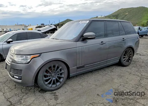 2016 Land Rover Range Rover Hse из США, поврежденный, VIN SALGS2KF8GA252534